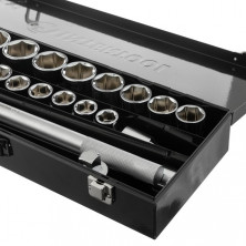 Набор инструментов 3/4", 21ед., Cr-V STORM INTERTOOL ET-8321