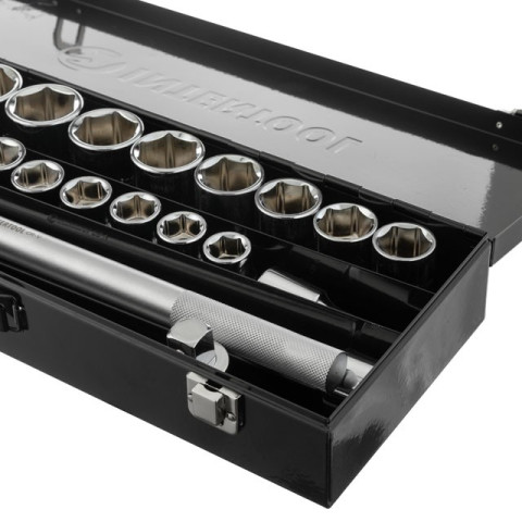 Набор инструментов 3/4", 21ед., Cr-V STORM INTERTOOL ET-8321