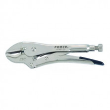 Зажим с фиксатором (V-образные губки) L=225 мм (код 614B225)