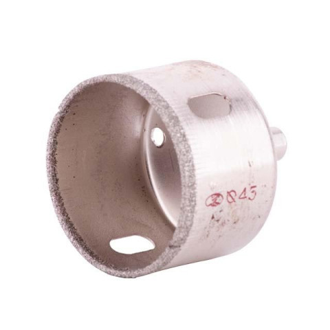 Сверло алмазное трубчатое по стеклу и керамике 45 мм INTERTOOL SD-0365