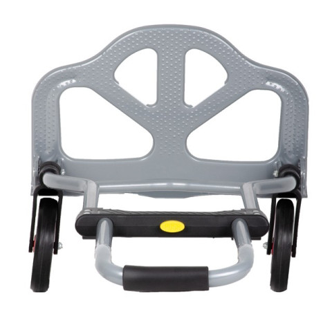 Тележка ручная складная до 60 кг, 385*375*960, колеса 130 мм, (стальная) INTERTOOL LT-9006