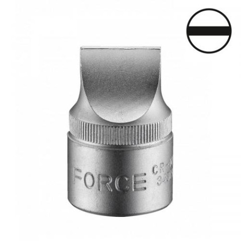 1/2" Головка-бита шлицевая цельная 19 мм, L=38 мм