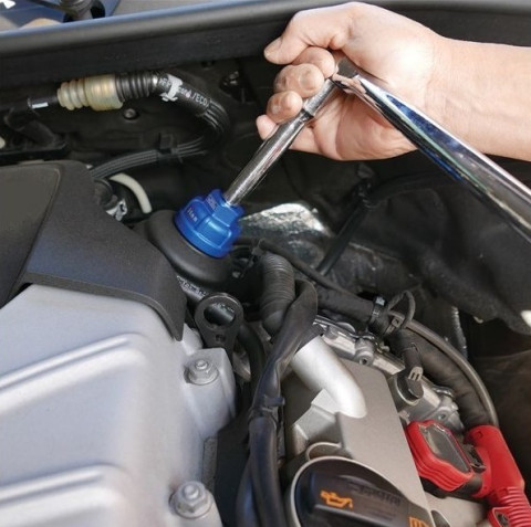 Набор съемников масляных фильтров,19пр.(съемник ''краб''-1шт, съемник ''крышка''-17шт) FK-61919