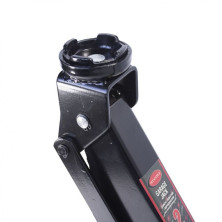 Домкрат подкатной гидравлический 2 т (h min 135мм, h max 385мм) с резиновой накладкой ROCKFORCE RF-TH22001CB