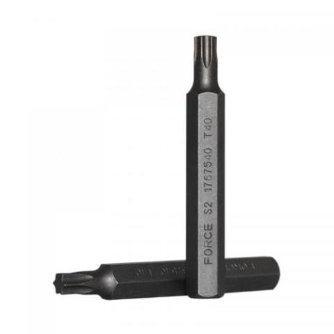 10 мм Бита Torx T40, L=75 мм (FORCE 1767540)