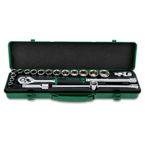 Автомобильный набор инструментов TOPTUL 3/8" 21ед. GCAD2102