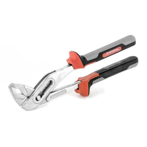 Клещи сантехнические 250 мм CrV с изолированными рукоятками INTERTOOL NT-0241