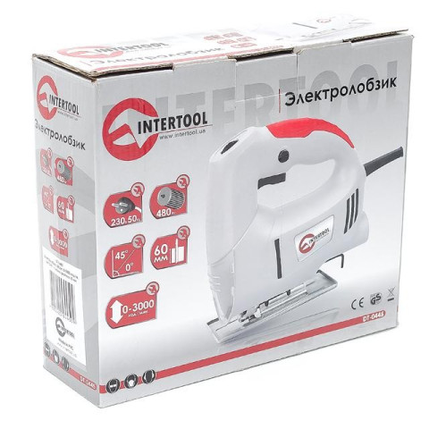 Электролобзик, сетевой лобзик INTERTOOL DT-0445