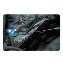 Зеркало инспекционное телескопическое с подсветкой TOPTUL d=55 мм, 262-950 мм JJAM0495