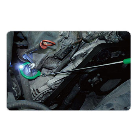 Зеркало инспекционное телескопическое с подсветкой TOPTUL d=55 мм, 262-950 мм JJAM0495