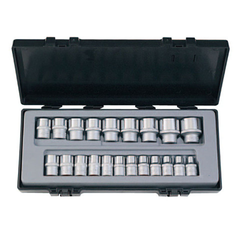 Набор головок 1/2" 8-32мм. 6гр. 21ед. Force (Код 4212)