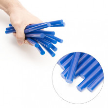 Комплект голубых клеевых стержней 11.2мм*200мм, 12шт. INTERTOOL RT-1053