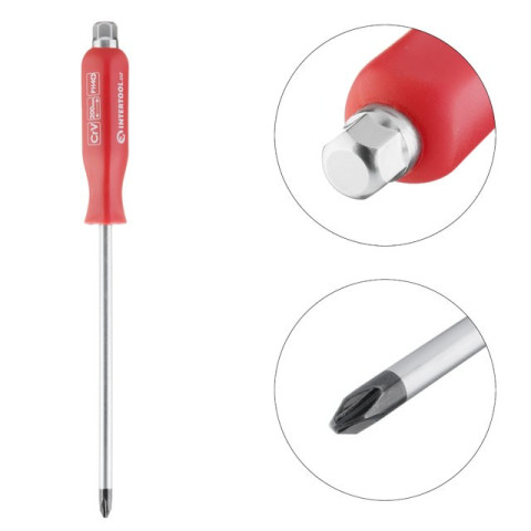 Отвертка ударная PH4x200мм INTERTOOL HT-0490