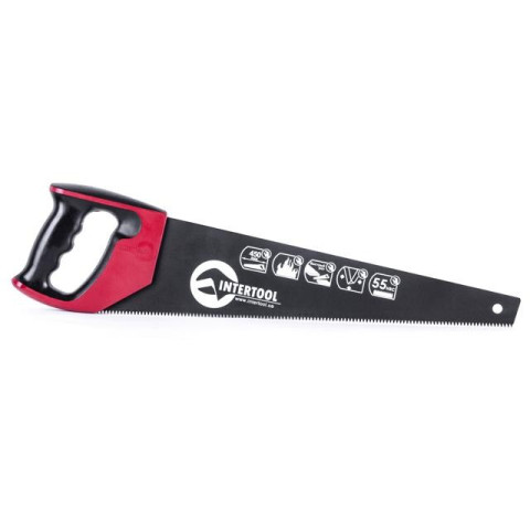 Ножовка по дереву с тефлоновым покрытием INTERTOOL HT-3108