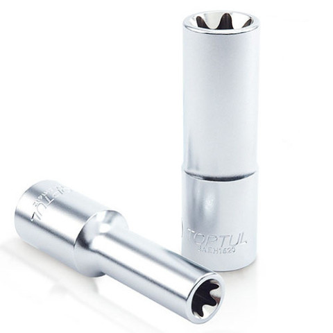 Головка-звездочка длинная TOPTUL 1/4" E10 BAEH0810