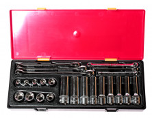 Набор инструмента TORX ключи E6-E24, головки 1/2"  E10-E24 24ед
