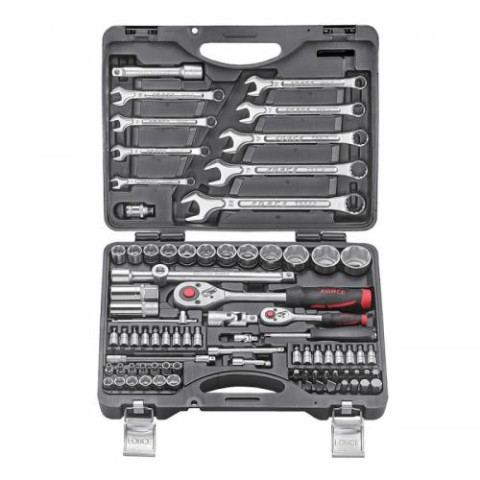 Force 4821-5 набор инструментов 1/4 1/2 - 82 ед 6 гр (4821-5)