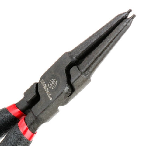 Набор щипцов (4шт) для снятия и установки стопорных колец 180мм, 40CrV, фосфатированные. INTERTOOL HT-7015