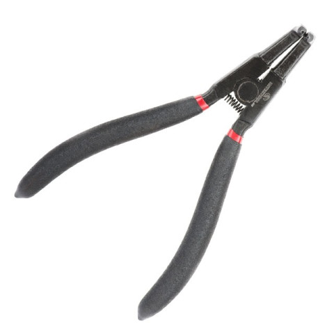 Набор щипцов (4шт) для снятия и установки стопорных колец 180мм, 40CrV, фосфатированные. INTERTOOL HT-7015