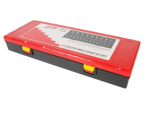 Набор головок ударных 8-32мм, 1/2", 6-гр. 22ед.