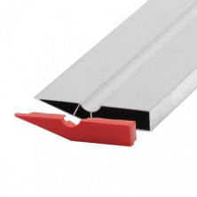 Правило трапециевидное 200см, 2 ребра жесткости, INTERTOOL MT-2320