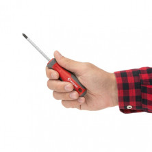 Отвертка крестовая PH1*75 мм, CR-V INTERTOOL VT-3315