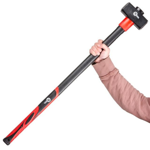 Кувалда 5000г ручка из фибергласса INTERTOOL HT-0245