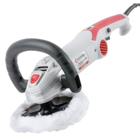 Полировальная машина, 1400 Вт, 1000-3000 об/мин., 180мм INTERTOOL DT-0280