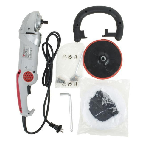 Полировальная машина, 1400 Вт, 1000-3000 об/мин., 180мм INTERTOOL DT-0280