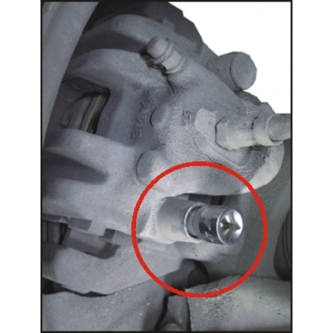Набор головок с насадками HEX H7,H9 для замены тормозных колодок
