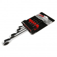 Набор ключей накидных с трещоткой TORX 4ед