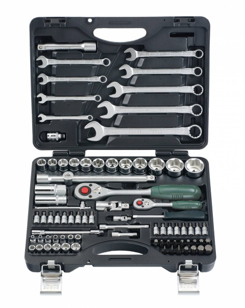 1/4" и 1/2" Набор инструмента 12-гранный 82 пр. (код 4821R-9)