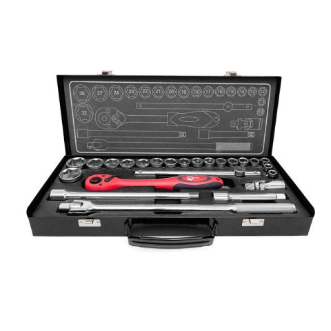 Профессиональный набор инструментов INTERTOOL ET-6025