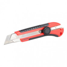 Нож с металлической направляющей 25 мм INTERTOOL HT-0526