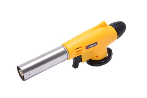 Горелка газовая на цанговый баллон (t-1300гр., L-175мм), в блистере Forsage F-175GB