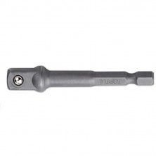 Переходник для головок под шуруповерт TOPTUL 1/4"х3/8" L65 (6-гр.-квадрат) FPKA0812