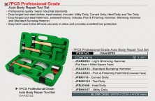 Набор рихтовочных молотков TOPTUL 7 ед. GAAI0702