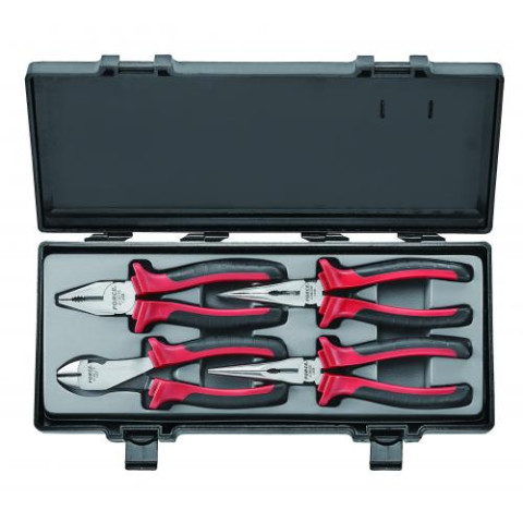 Набор: пассатижи, бокорезы, длинногубцы 4 пр. (FORCE 5046)