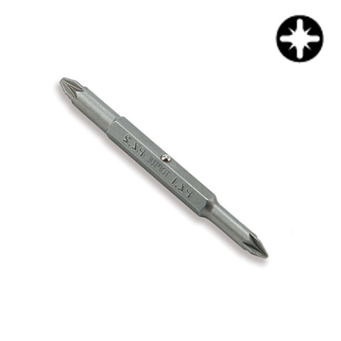 Бита крестовая двухсторонняя TOPTUL 1/4" PZ1xPZ2 L75мм FKBA0102