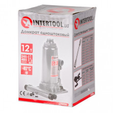 Домкрат "столбик" одноштоковый INTERTOOL GT0026