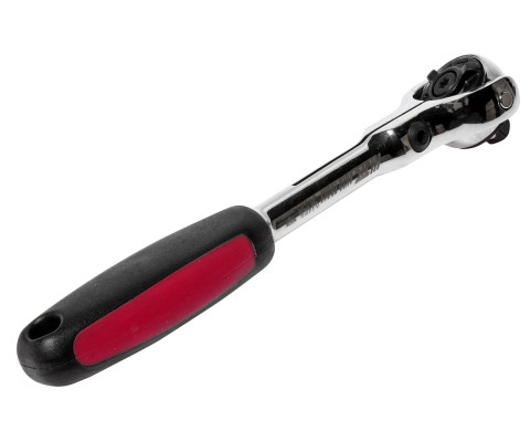 Трещотка с вращающейся головкой 1/4" 72зубца 152мм