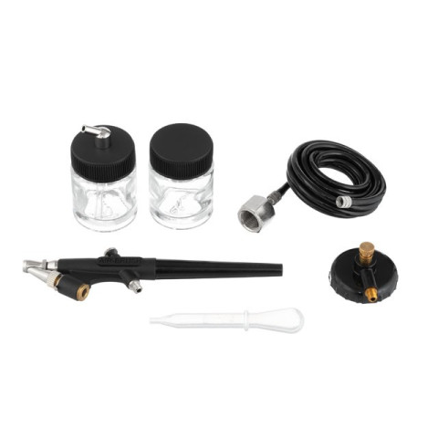 Аэрограф мини с набором аксессуаров INTERTOOL PT-1503