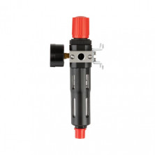 Фильтр для очистки воздуха с редуктором 1/4", 5мкм, 1200 л/мин, металл, профессиональный INTERTOOL PT-1419