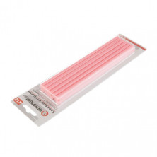 Комплект розовых клеевых стержней 7.4мм*200мм, 12шт. INTERTOOL RT-1048