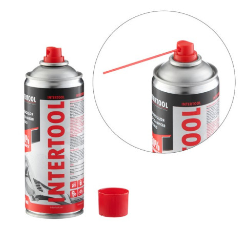 Смазка проникающая универсальная, аэрозоль 400 мл. INTERTOOL FS-4040