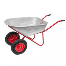 Тачка садово-строительная двухколесная INTERTOOL WB-1025