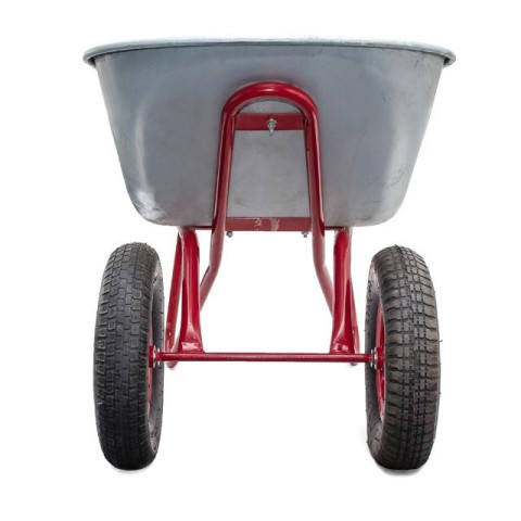 Тачка садово-строительная двухколесная INTERTOOL WB-1025