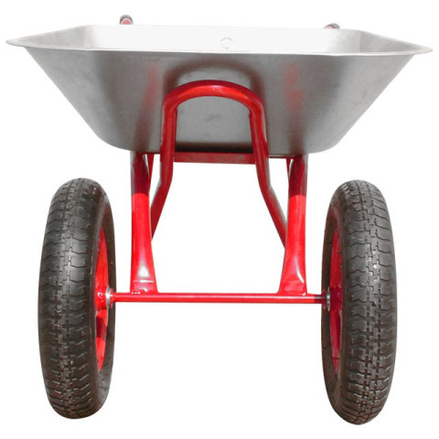 Тачка садово-строительная двухколесная INTERTOOL WB-0625