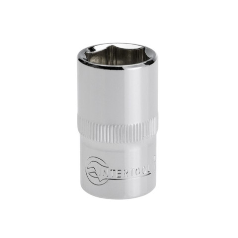 Головка шестигранная 1/2", 16ммx38мм Cr-V INTERTOOL ET-0016