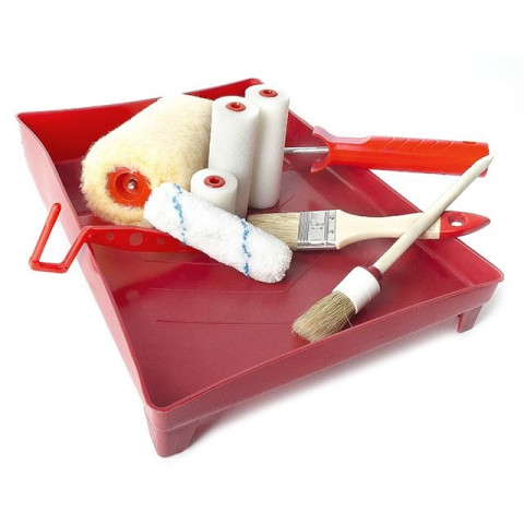 Набор малярный 10 предметов INTERTOOL KT-3010